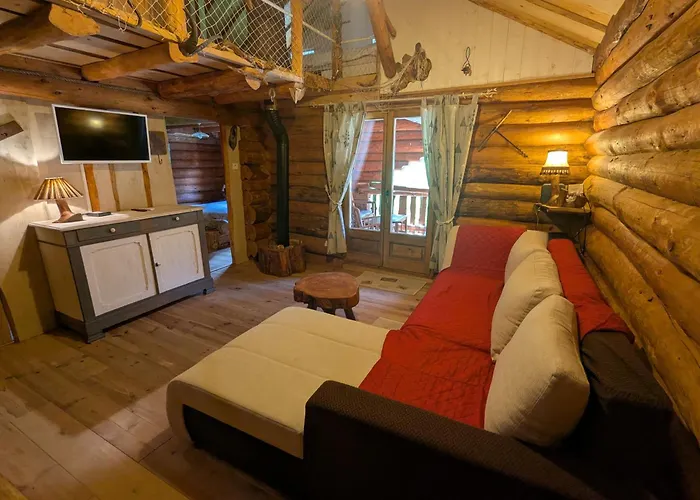 度假居 Fuste Insolite Avec Balcon Et Terrasse Dans Les Vosges - Fr-1-589-241